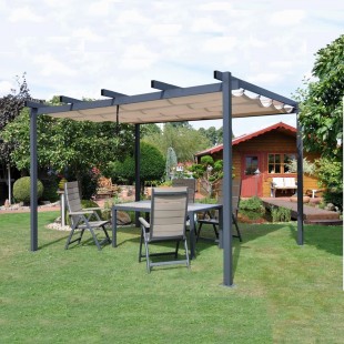 pergola hierro cenador